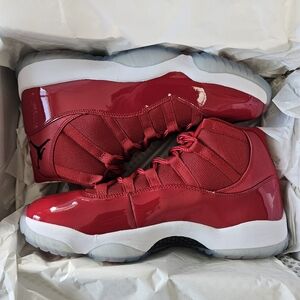 Jordan 11s all red